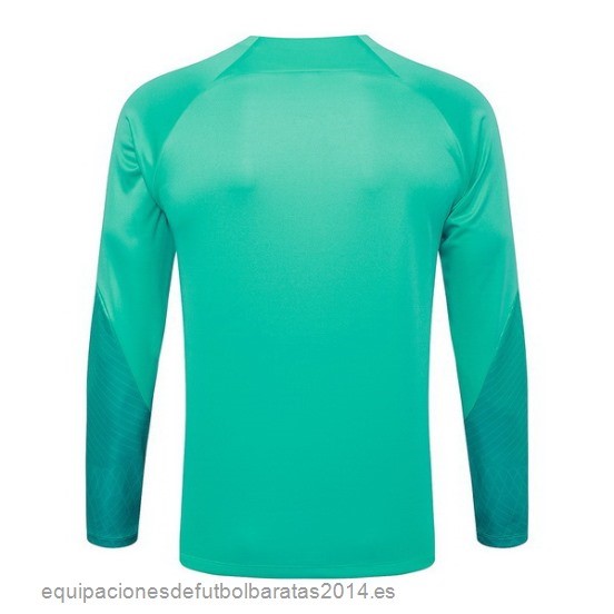 Nuevo Sudadera Entrenamiento Barcelona 23/24 Verde Rojo Azul Baratas
